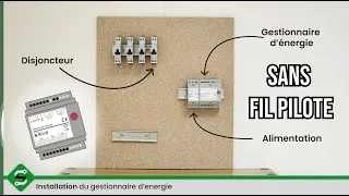 Miniature : Câblage du Gestionnaire d'Énergie - Chauffage sans fil pilote
