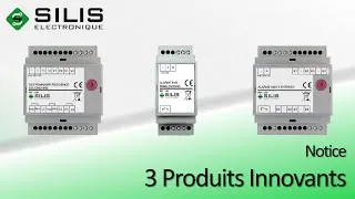 Miniature : 3 Produits Innovants - Notice - SILIS Electronique -