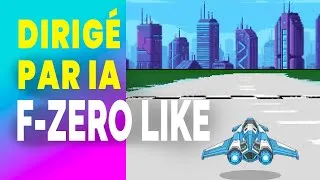Miniature : Je crée mon premier jeu vidéo F-ZERO like en dirigeant une IA (sans moteur) Episode 1