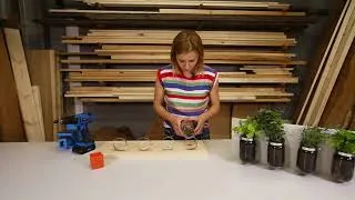 Miniature : Fabriquer une jardinière murale
