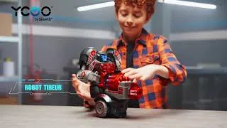 Miniature : ROBOT RAPIDFIRE : LE NOUVEAU ROBOT D'ACTION 2 EN 1 D'YCOO 🚨🤖😍