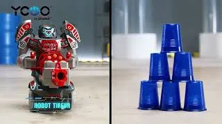 Miniature : ROBOT RAPIDFIRE : LE NOUVEAU ROBOT D'ACTION 2 EN 1 D'YCOO 🚨🤖😍