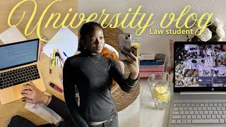 Miniature : Une semaine dans la vie d’une étudiante en droit | 💌🧚🏾‍♂️🩰* university vlog*