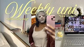 Miniature : Weekly vlog*🦢⚖️💖* | une semaine avec une étudiante en droit et entrepreneuse.