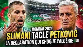Miniature : : ​🛑 SLIMANI DÉTRUIT PETKOVIC : "Aucune identité de jeu !" 