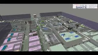 Miniature : Simulation de Flux hospitalier avec FlexSim