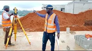 Miniature : IMPLANTATION DES POTEAUX DU RDC