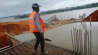 Miniature : BETONNAGE DE LA DALLE DU SOUS SOL