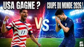 Miniature : USA vs Paraguay - Simulation FIFA 26 | Coupe du Monde 2026