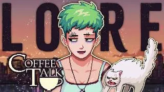 Miniature : Je t'explique TOUT le lore de Coffee Talk pour que tu n'aies pas besoin d'y jouer ! 🍵🌧️