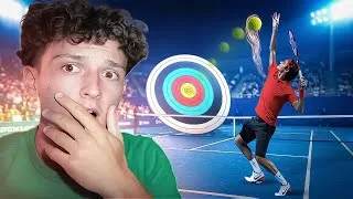 Miniature : Je test des services impossibles au tennis ! 🎾 ( plus jamais mdr )