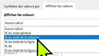 Miniature : MICROSOFT EXCEL  analyse des données avec des tableaux croisés dynamiques