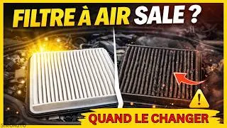Miniature : La durée de vie du filtre à air du moteur/ quand le remplacer
