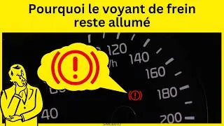 Miniature : Pourquoi le voyant de frein reste allumé sur le tableau de bord ? | SIMOAUTO