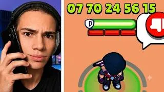 Miniature : J'ai Mis Mon VRAI NUMÉRO en Pseudo Brawl Stars