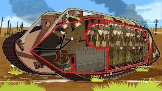 Miniature : À l'intérieur du tout premier transport de troupes blindé de l’Histoire – Vue en coupe