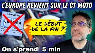 Miniature : La fin du CT moto en Europe ?  Un premier pays fait marche arrière.