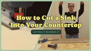 Miniature : How to cut a Sink Into Your Countertop without Ruining It