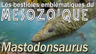 Miniature : Mastodonsaurus l'énorme amphibien du Trias #paleontologie #trias #amphibien #temnospondyles