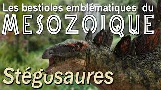 Miniature : Stégosaures, les dinosaures emblématiques du Jurassique - #prehistoire #jurassique #paleontologie