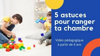 Miniature : Vidéo pédagogique bonus : Apprends à ranger ta chambre en 5 étapes faciles ! #minimalisme #rangement
