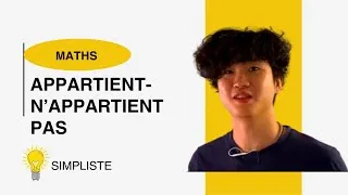 Miniature : Symbole appartient et n'appartient pas (6ème)