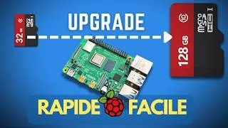 Miniature : Raspberry Pi sauvegarde et remplace  la carte sd pour plus de capacité