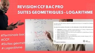 Miniature : 🎓 Préparer son CCF Bac Pro mathématiques - Suites géométriques - Logarithme