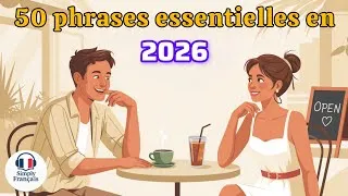 Miniature : Podcast en français | 50 expressions essentielles en 2026 | Pratique de la langue