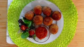 Miniature : Haitian Seafood Balls #goodfriday #seafood #recipe #haitiancreator #haiti 