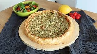 Miniature : Tarte fine protéinée terre et mer : recette facile, légère, économique et rapide - n°538