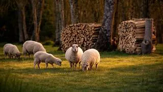 Miniature : Peaceful Rural Life in France 🇫🇷 | Sheep, River Sounds & Slow Living