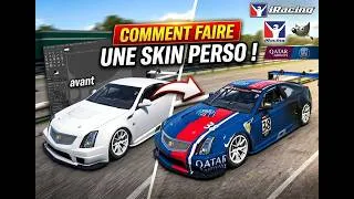 Miniature : Comment créer un SKIN PERSO sur iRacing ! (Tuto Cadillac CTS-V)