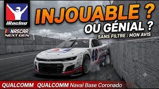 Miniature : Mon avis SANS FILTRE sur la NASCAR Next Gen à Coronado (iRacing)
