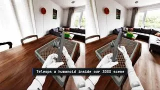 Miniature : Photorealistic 3DGS Environments for Robotics Simulation / SIM XR