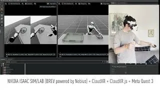 Miniature : SIM XR: Cloud-based XR Teleoperation of Humanoid Robots — from Home, at Scale