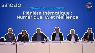 Miniature : Climate Chance 2026 - Plénière thématique : Numérique, IA et résilience