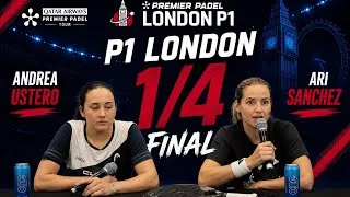 Miniature : P1 London 1/4 Final ARI SANCHEZ & ANDREA USTERO