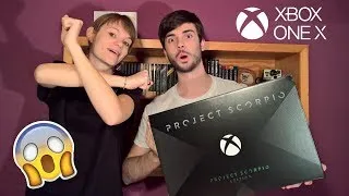 Miniature : IT'S A MONSTER! Unboxing Xbox One X Scorpio Edition