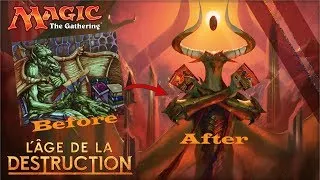 Miniature : Magic "L'âge de la destruction" - Faite place au grand Nicol Bolas!!