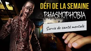 Miniature : PAS DE PILLULE, PAS D'ENCENS, PAS DE PROBLEMES ! |  Phasmophobia : Défi Survie de santé mentale