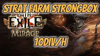Miniature : POE : La MEILLEURE Strat Farm Strongbox 💰 (Currency Facile)