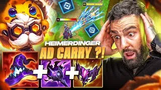 Miniature : JE TOMBE SUR CARESAPO ET SON HEIMERDINGER ADC ?! (Trop drôle)