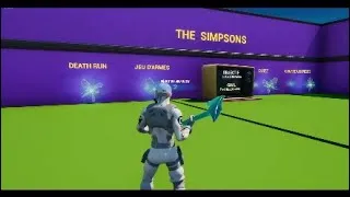 Miniature : THE SIMPSONS MULTI GAMES MAP - DEATHRUN (fortnite creative) + code