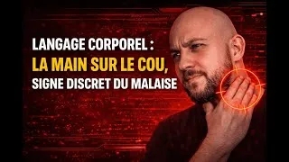 Miniature : Langage corporel : la main sur le cou, signe discret du malaise