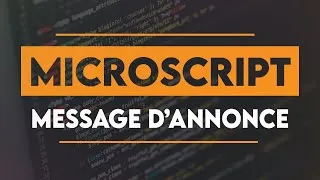 Miniature : 💾 MicroScript #6 - MESSAGE D'ANNONCE À TOUS LES JOUEURS (GTA5RP)