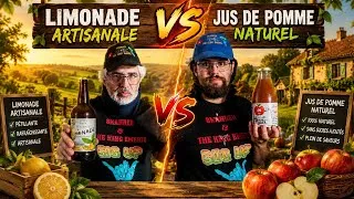 Miniature : Le Duel Terroir : Limonade Artisanale contre Jus de Pomme Fermier (Dégustation)🍎🍋