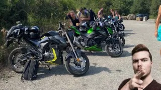 Miniature : Balade moto entre amis ! [CAM : Zontes Urban 125 / Suzuki Bandit 600]