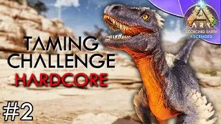 Miniature : #2 Notre Première Monture 🦖 ARK : TAMING CHALLENGE - SCORCHED EARTH