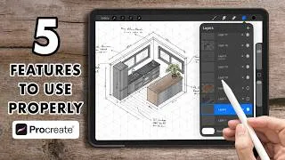 Miniature : 5 Procreate features you're probably not using properly - from an architect (+ FREE PDF)